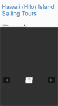 Mobile Screenshot of hawaiisailingtours.com