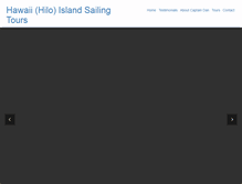 Tablet Screenshot of hawaiisailingtours.com